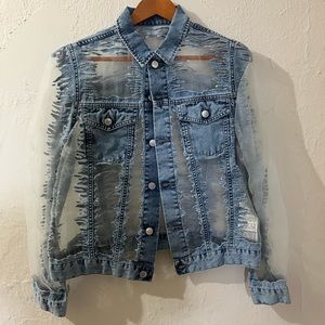 Diesel Matching Denim Jean jacket and Jean skirt